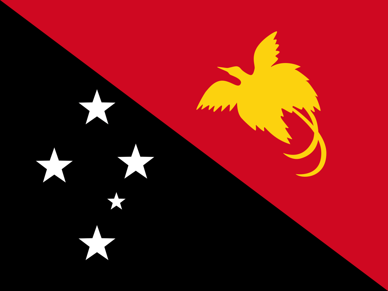 Papua New Guinea Flag